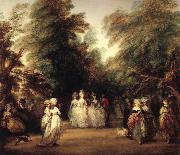 The mall in St.James's Park Thomas Gainsborough